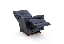 c navy chaise rocker recliner   