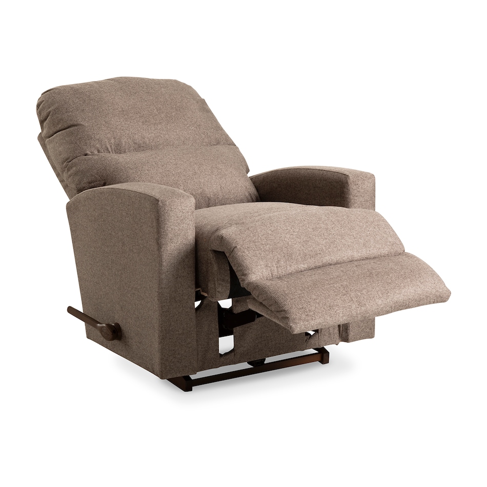 c mocha chaise rocker recliner   