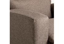 c mocha chaise rocker recliner   