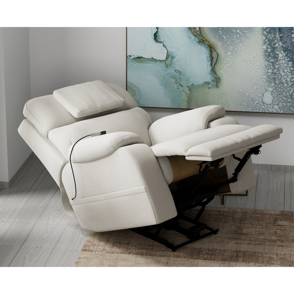 c fabric recliner   
