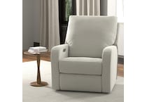 c gray fabric recliner   