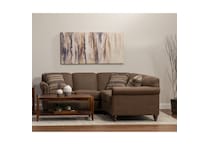 c brown sectional package cpc  