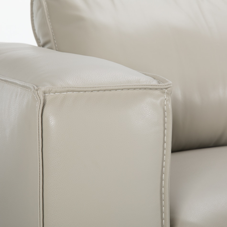 caesar ivory leather sofas   