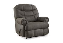 camera gunmetal wall recliner   