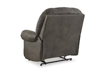 camera gunmetal wall recliner   