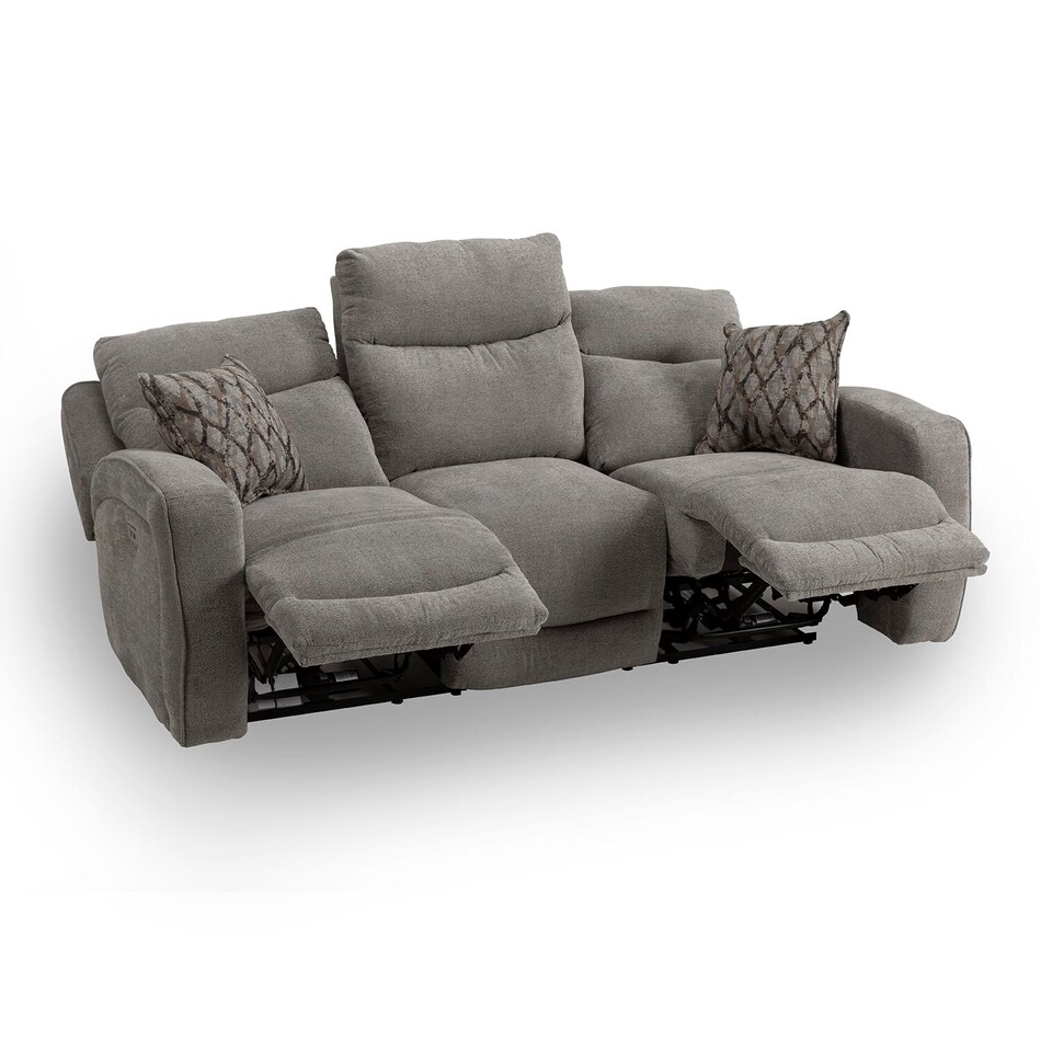 cape cod fog casual transitional recl sofa   