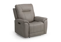 capriccio dove sectional w recliner   