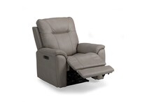 capriccio dove sectional w recliner   