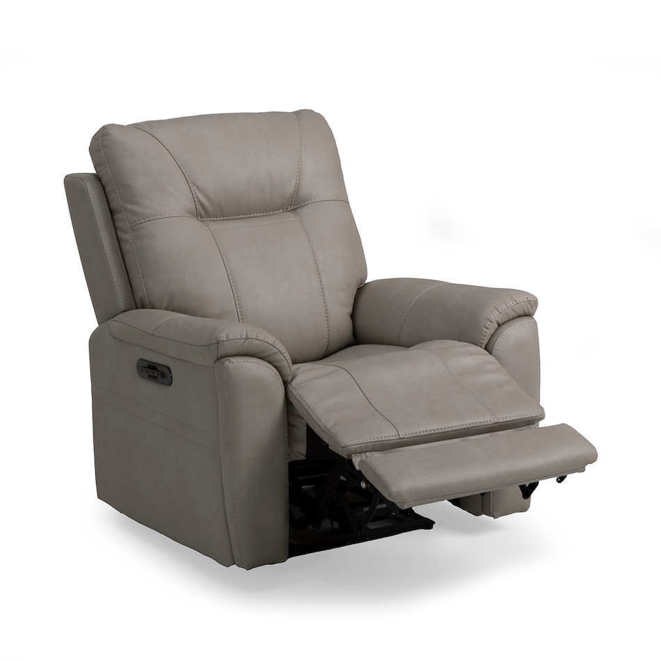 capriccio dove sectional w recliner   