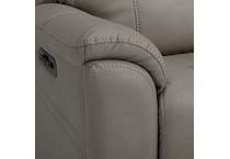 capriccio dove sectional w recliner   