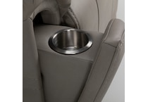 capriccio dove sectional w recliner   