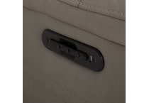 capriccio dove sectional w recliner   