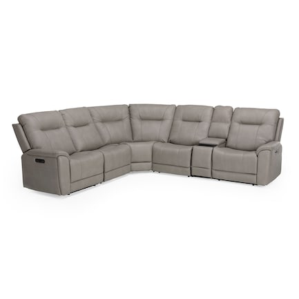 Hancock 6-Pc. Power Sectional