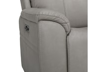 capriccio dove sectional w recliner mpc  