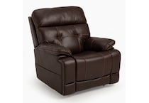 caprio walnut wall recliner   
