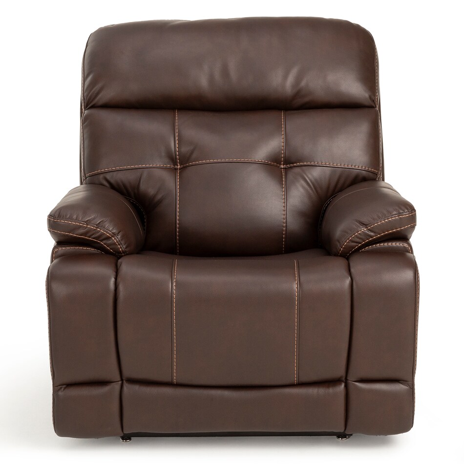 caprio walnut wall recliner   