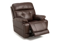 caprio walnut wall recliner   