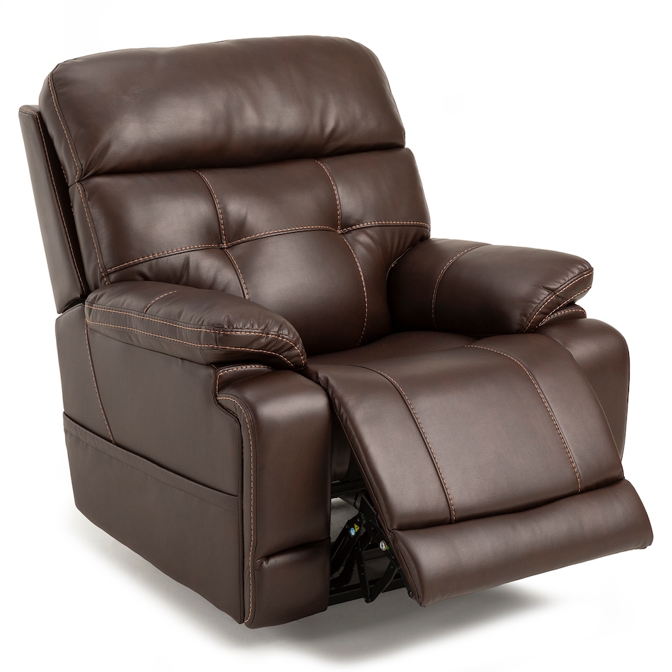 caprio walnut wall recliner   