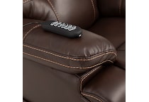 caprio walnut wall recliner   