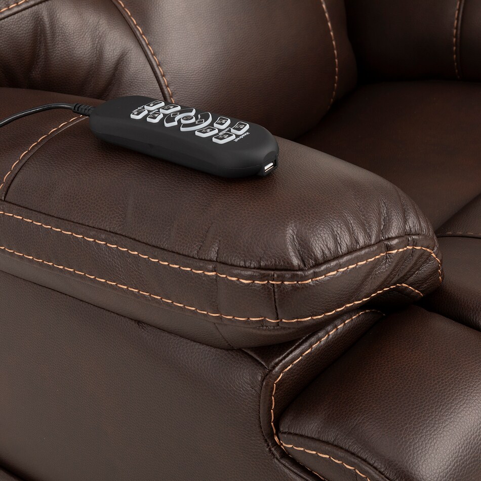 caprio walnut wall recliner   