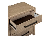 casual transitional bedroom   