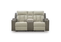 casual transitional recl sofa   