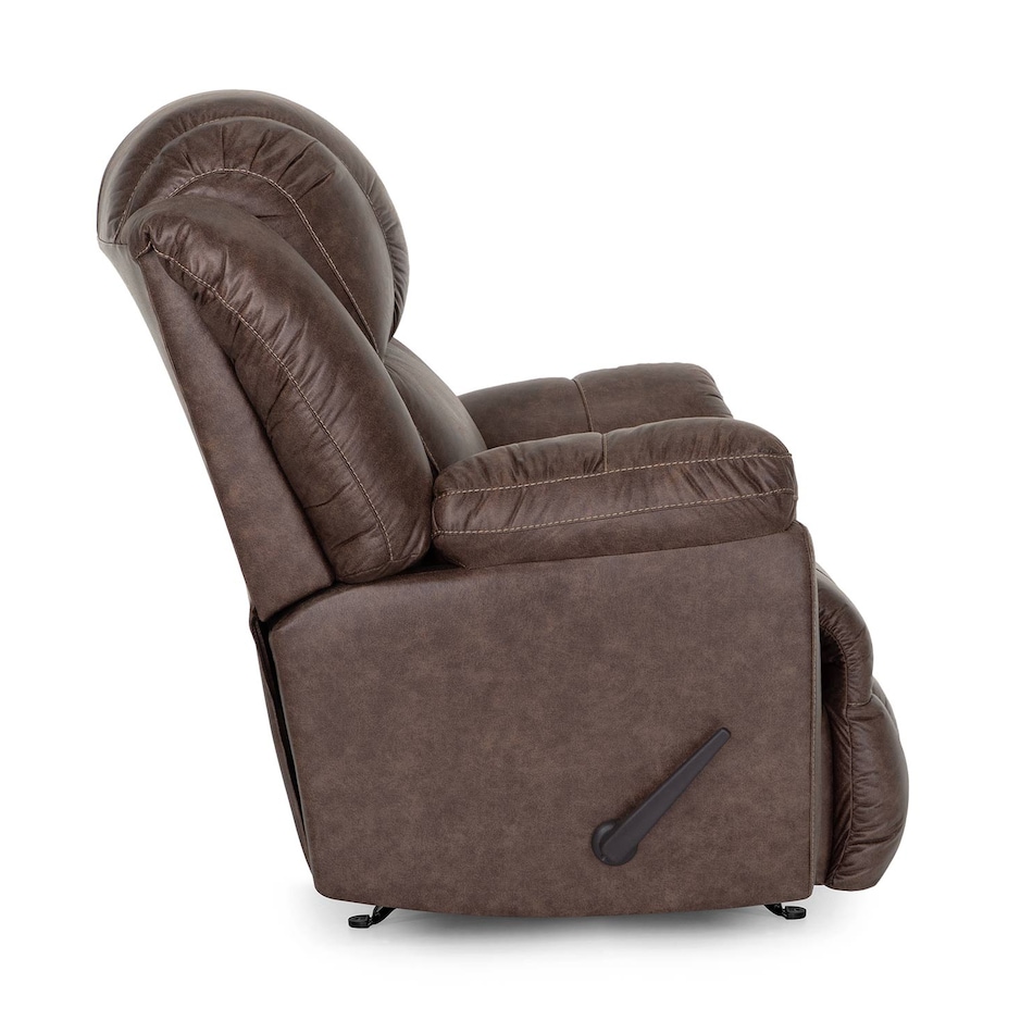 casual transitional recl sofa   