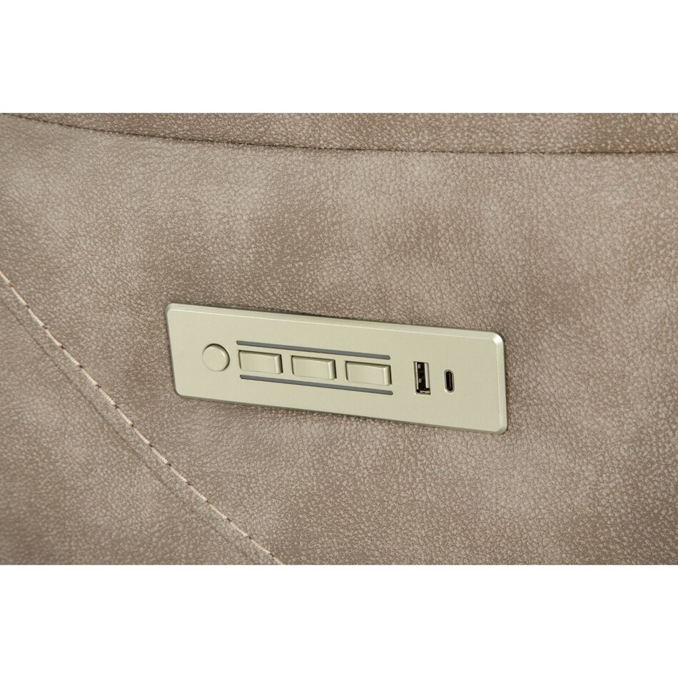 casual transitional recl sofa   