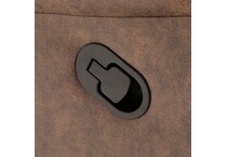 casual transitional recl sofa   