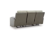 casual transitional recl sofa   