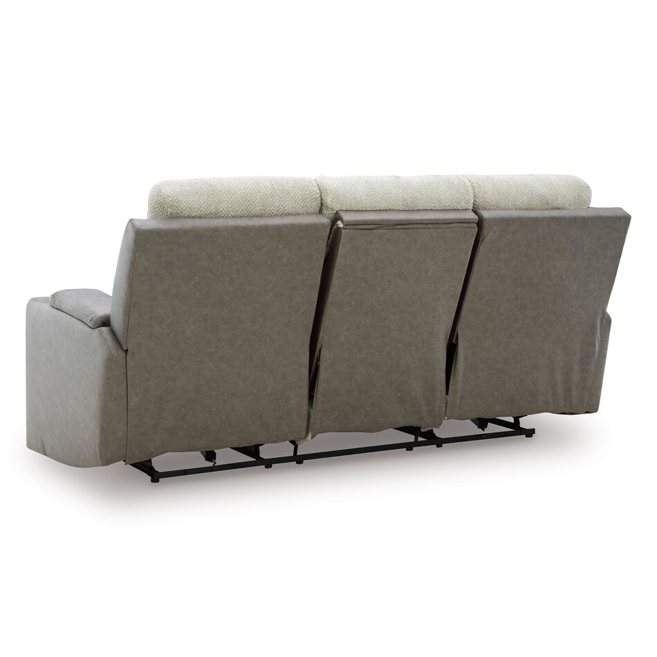 casual transitional recl sofa   