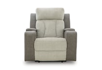 casual transitional recl sofa   