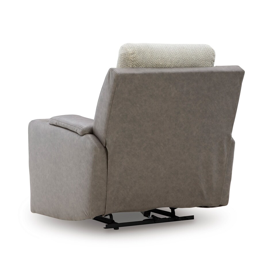 casual transitional recl sofa   