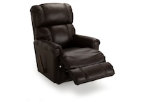 casual transitional recl sofa   