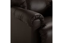 casual transitional recl sofa   