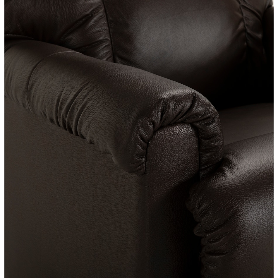 casual transitional recl sofa   