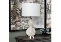 cbs ceramic glass lamp   