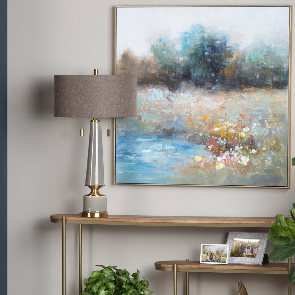 ccva ceramic glass lamp   