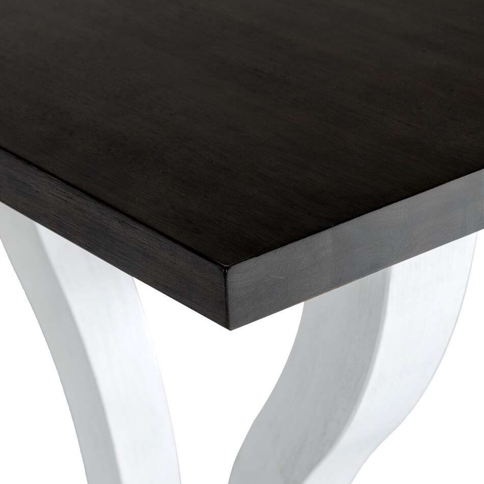 chalk nickel solid wood dining jtb  
