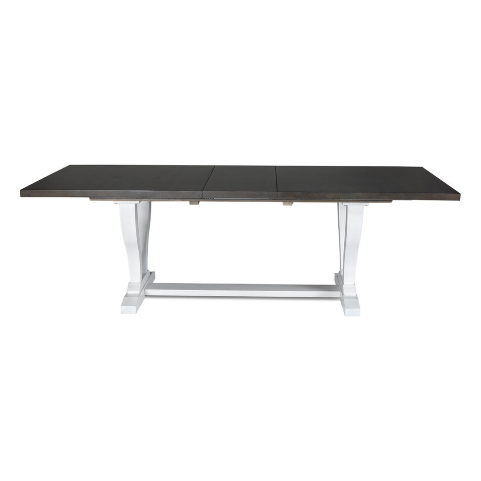 chalk nickel solid wood dining jtb  