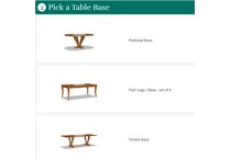chalk nickel solid wood dining jtb  