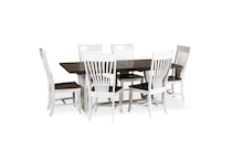 chalk nickel solid wood dining jctbpc  