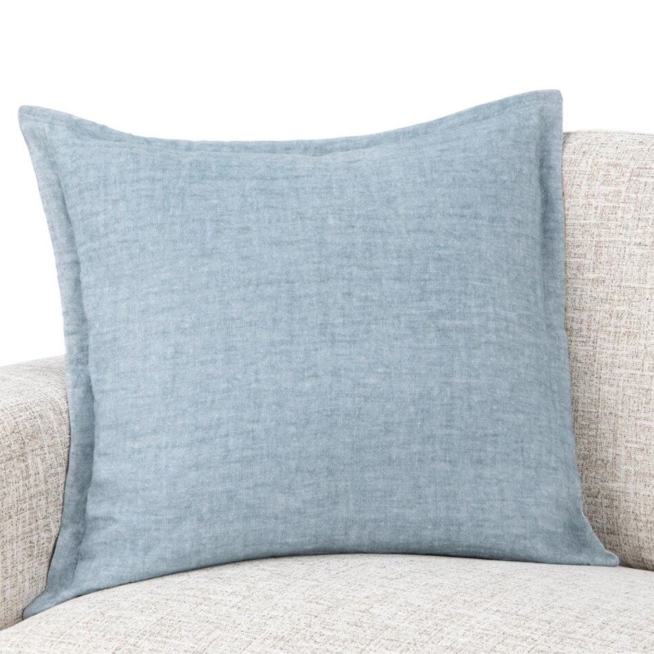 chambray blue august haven pillows etc   
