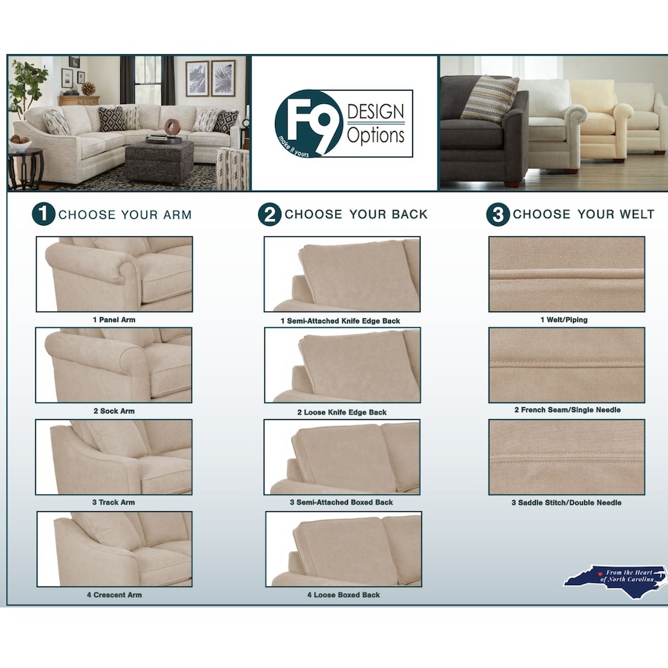 chaplin    manhattan finish sectional stationary cfp  