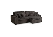 charcoal casual transitional recl sofa mpc  