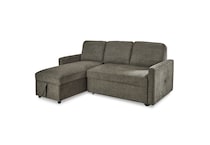 charcoal sectional sleeper apc  