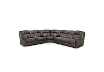 charcoal sectional w recliner hpc  