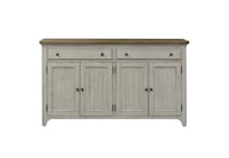 chestnut antique white country formal dining room   