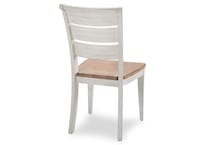 chestnut antique white country formal dining room   
