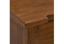 chestnut country bedroom   